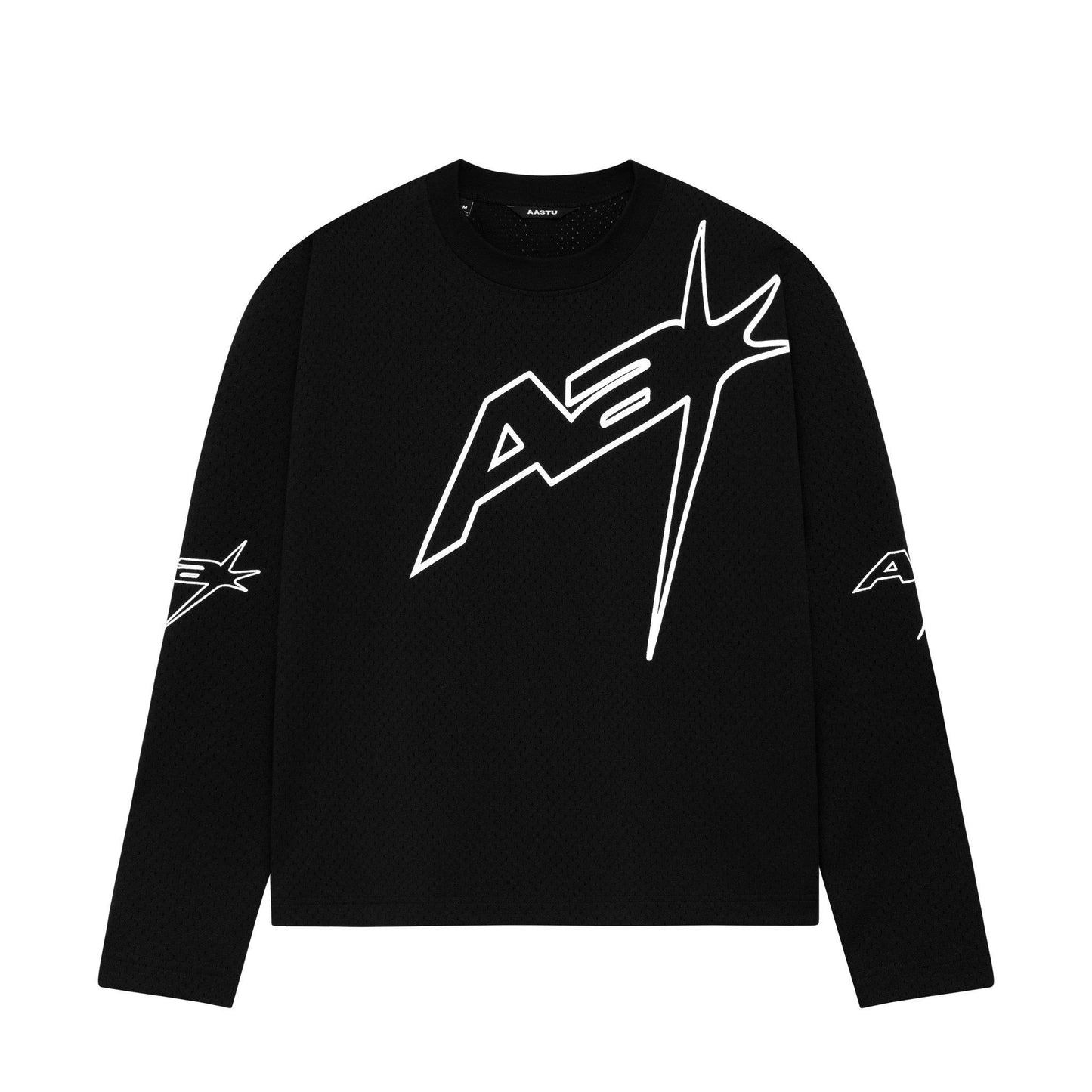 AA LONG SLEEVE MESH RACING // BLACK