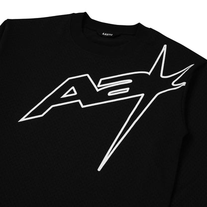 AA LONG SLEEVE MESH RACING // BLACK