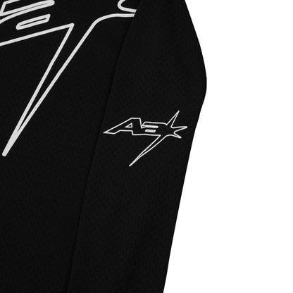 AA LONG SLEEVE MESH RACING // BLACK