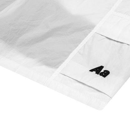 AA SIGNATURE FAB SHORT // WHITE