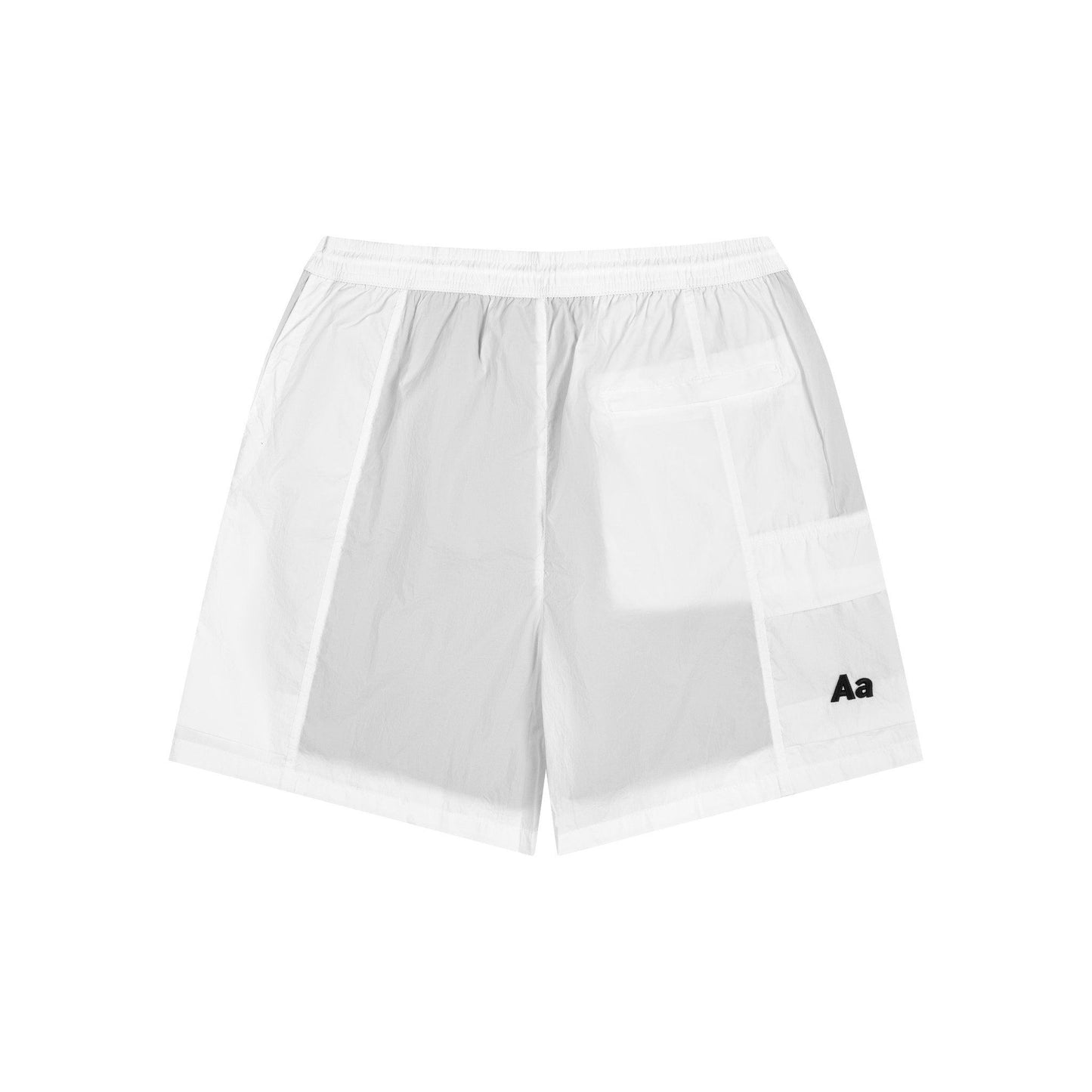 AA SIGNATURE FAB SHORT // WHITE
