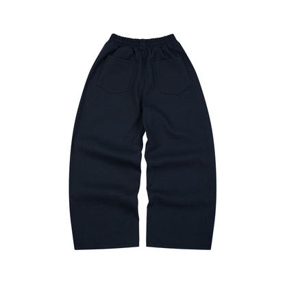 AA FLAG LOGO SWEATPANTS // NAVY