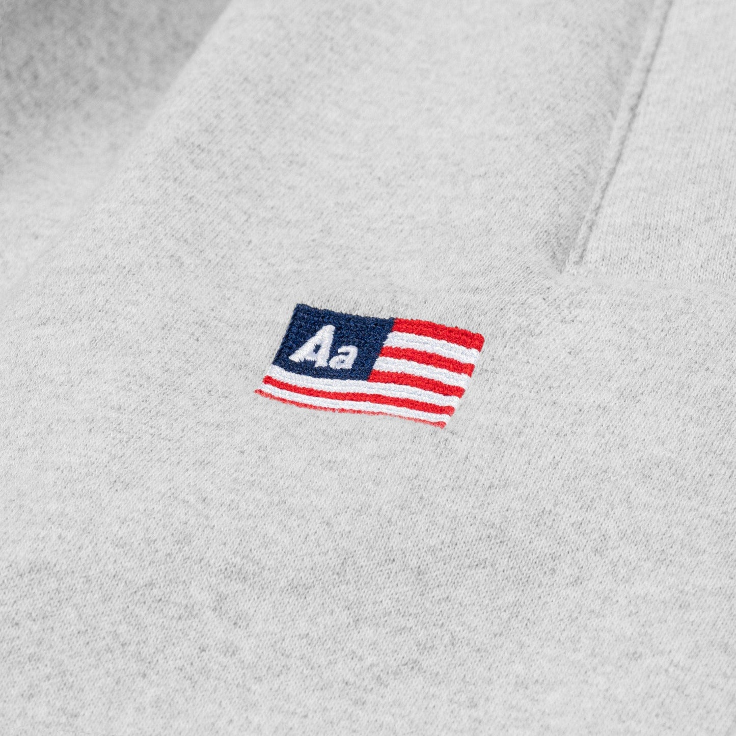 AA SIGNATURE LOGO HOODIE V2 // GREY