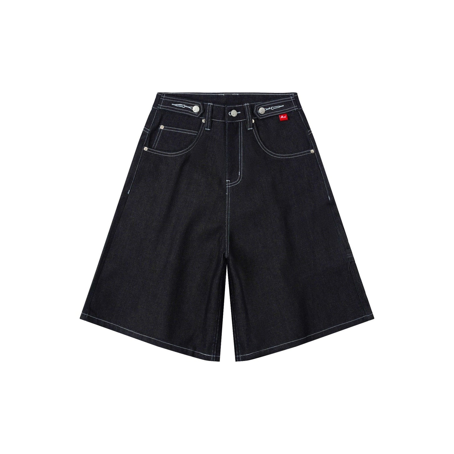 AA SHORT JEAN RAW DENIM // NAVY