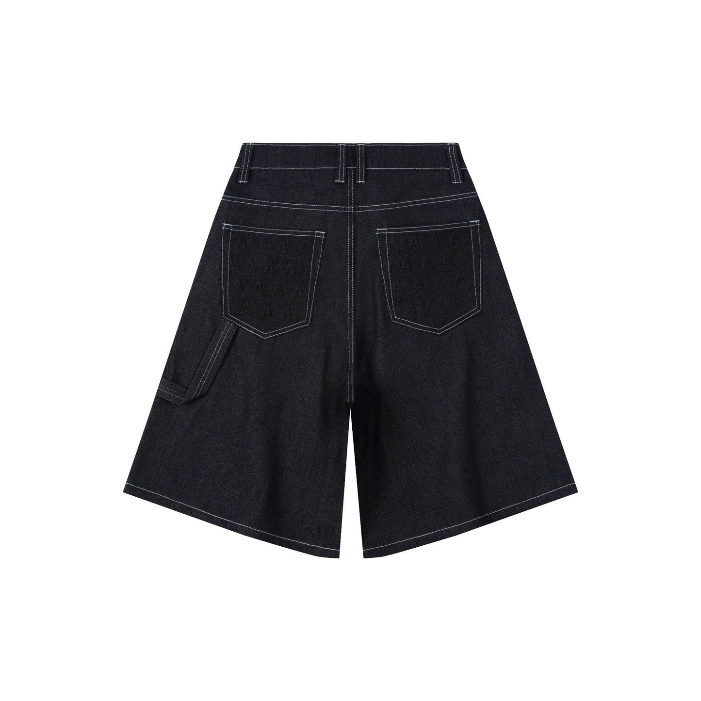 AA SHORT JEAN RAW DENIM // NAVY