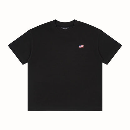 AA FLAG LOGO TEE // BLACK