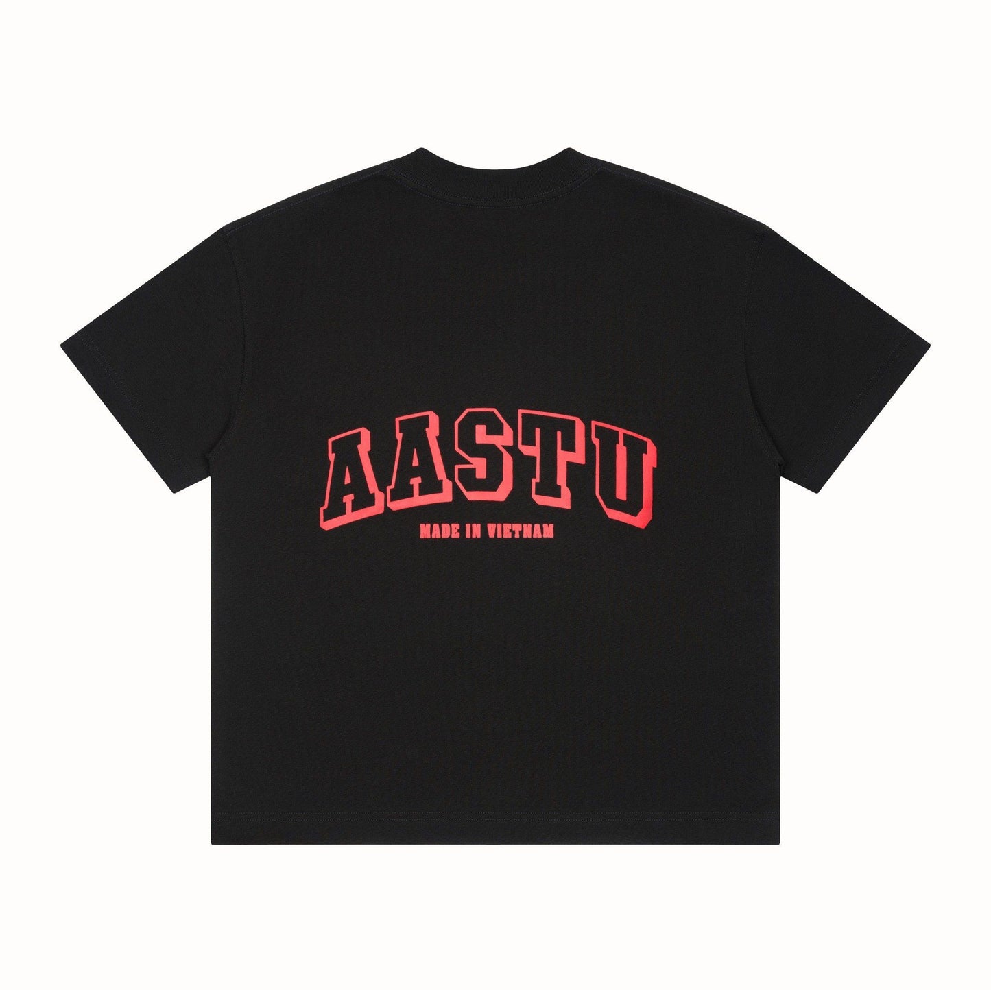 AA FLAG LOGO TEE // BLACK