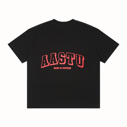 AA FLAG LOGO TEE // BLACK