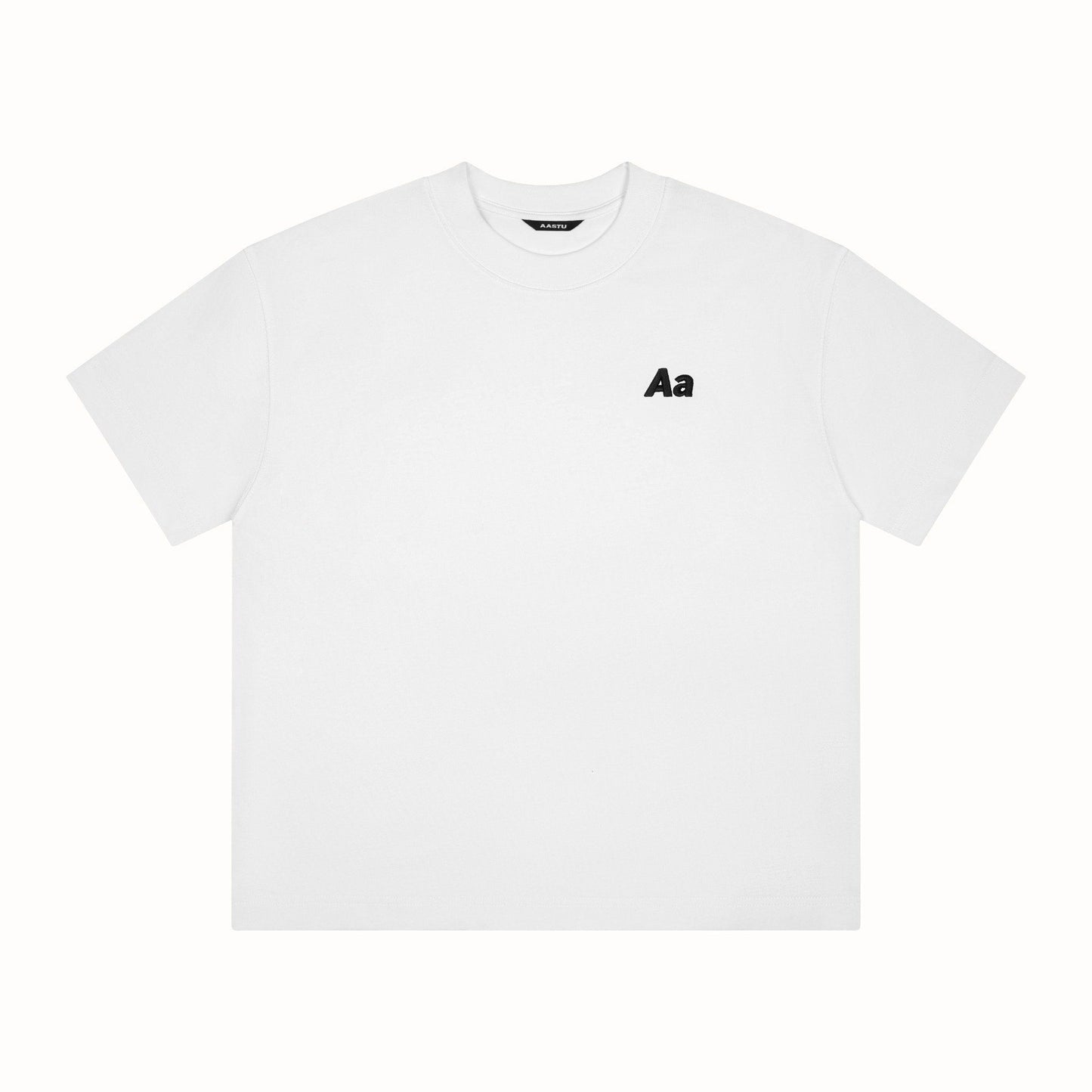 AA RACING LOGO TEE // CREAM WHITE