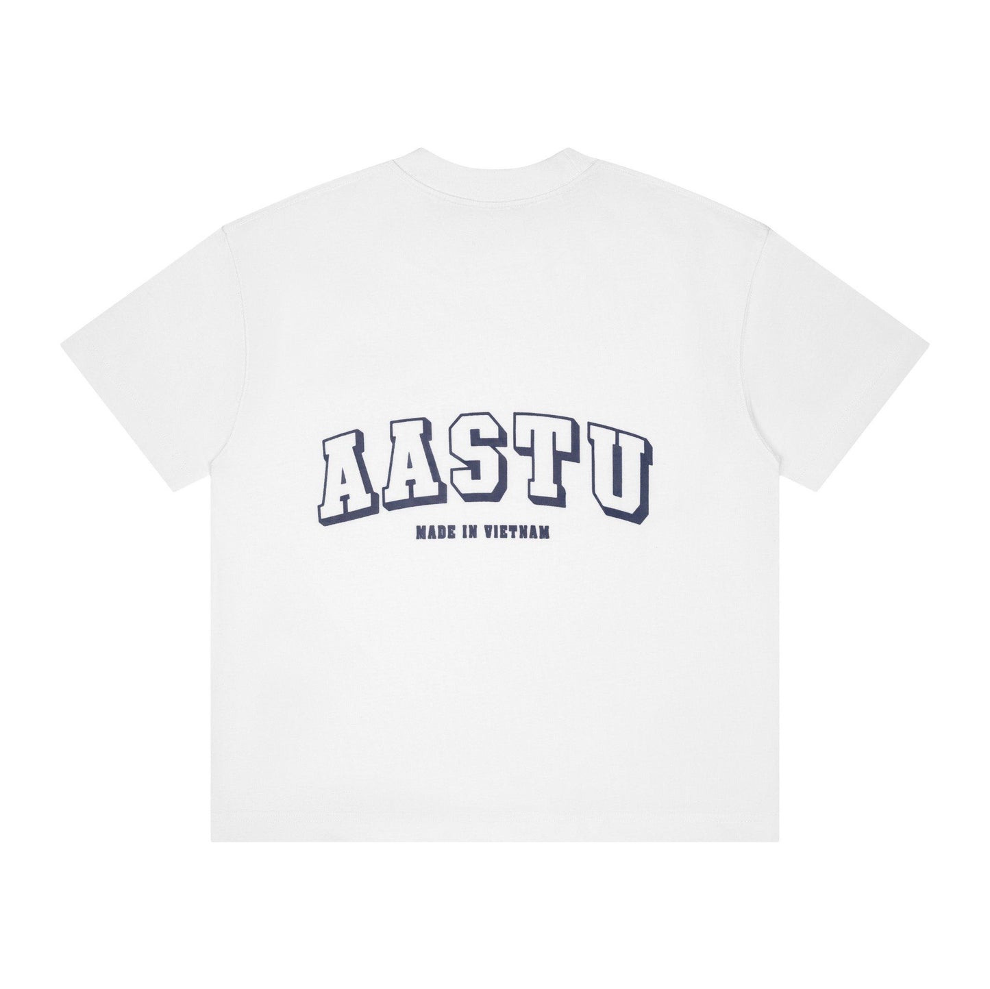 AA FLAG LOGO TEE // WHITE