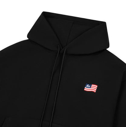 AA CLASSIC LOGO HOODIE // BLACK