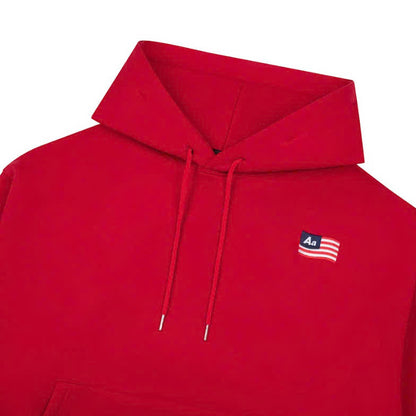 AA CLASSIC LOGO HOODIE  // RED