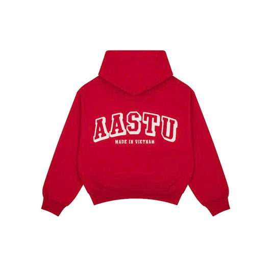 AA CLASSIC LOGO HOODIE  // RED
