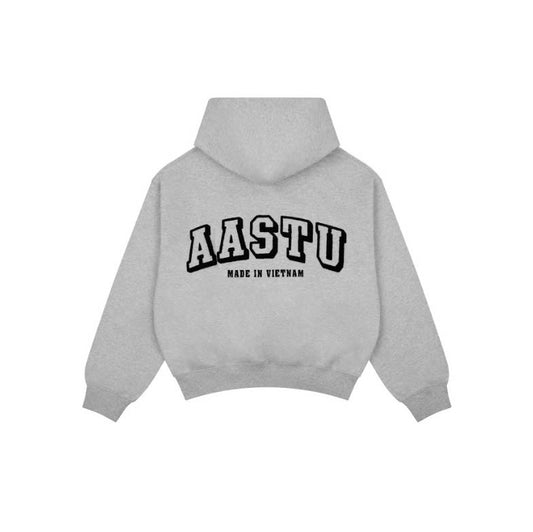 AA CLASSIC LOGO HOODIE // GREY