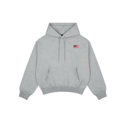 AA CLASSIC LOGO HOODIE // GREY