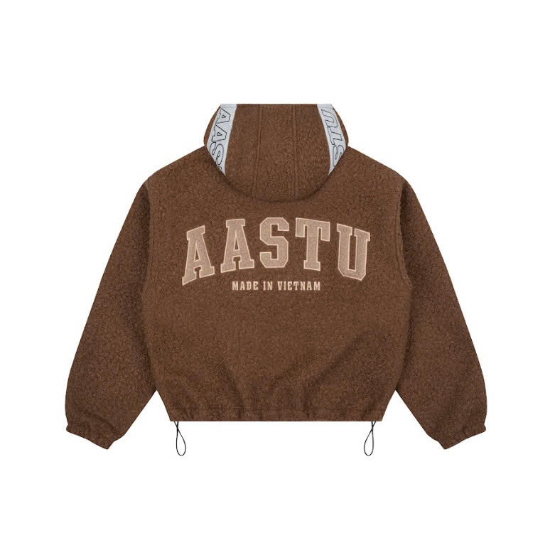 AA FLEECE JACKET // BROWN