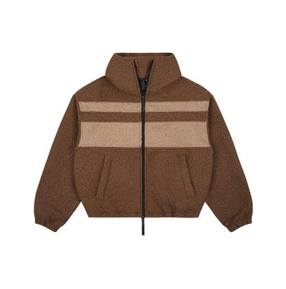 AA FLEECE JACKET // BROWN