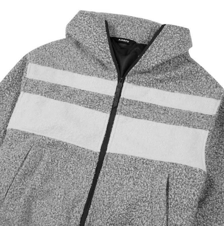 AA FLEECE JACKET // GREY