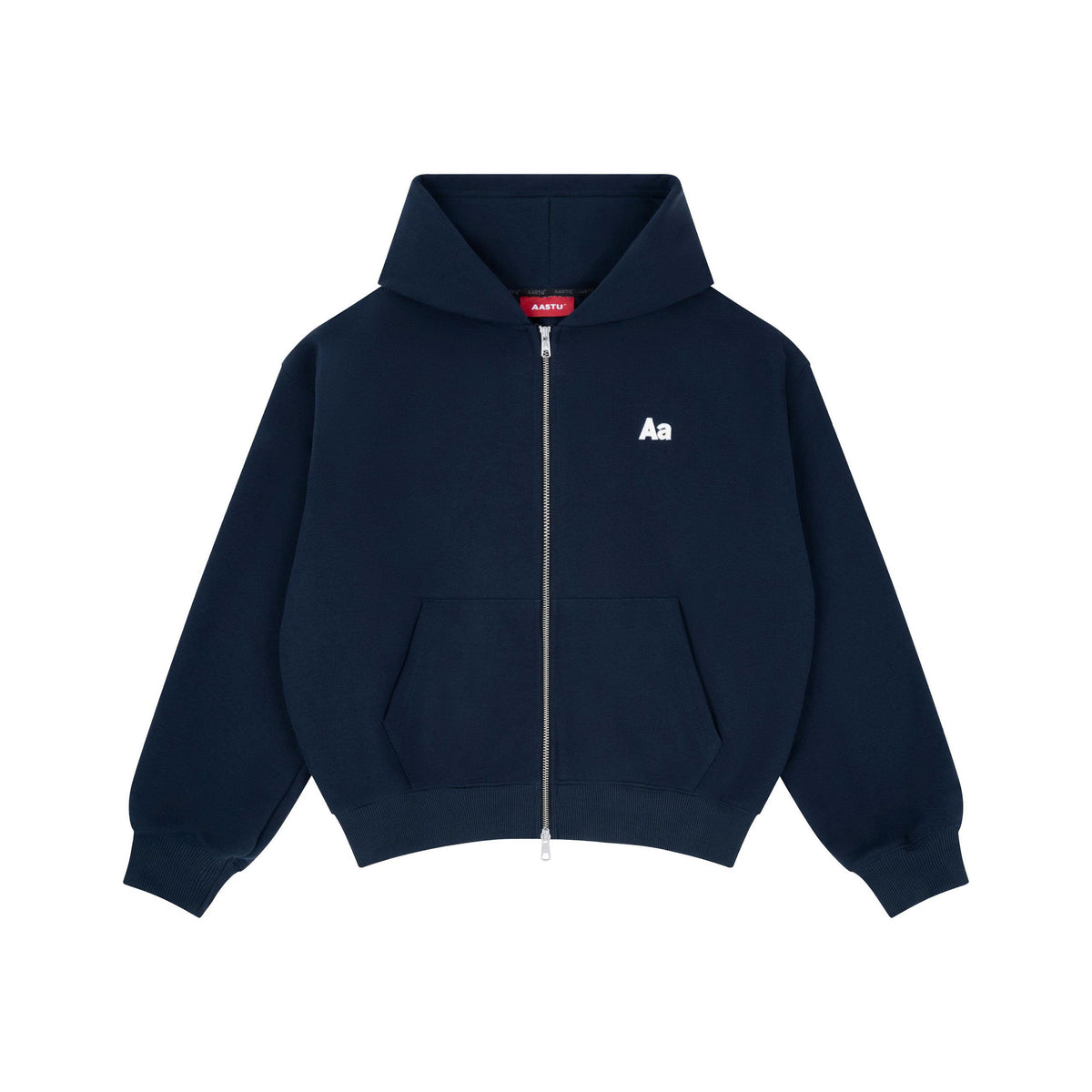 AASTU LOGO HOODIE VJPPRO ZIP // NAVY – AA STU