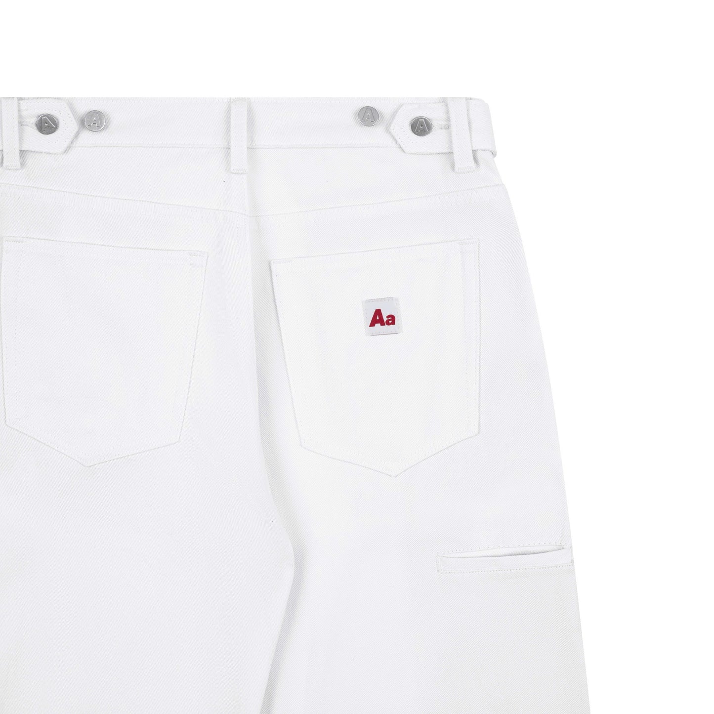 AA RIOT WASHED JEANS // WHITE
