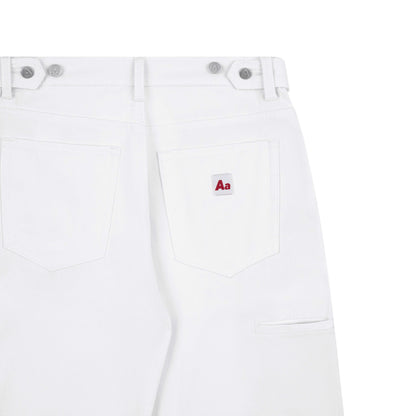 AA RIOT WASHED JEANS // WHITE