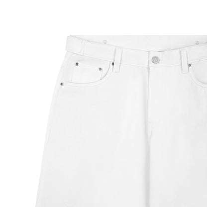 AA RIOT WASHED JEANS // WHITE