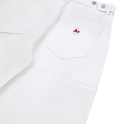 AA RIOT WASHED JEANS // WHITE