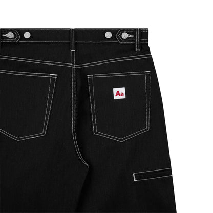 AA RIOT DENIM PANTS V2 // BLACK
