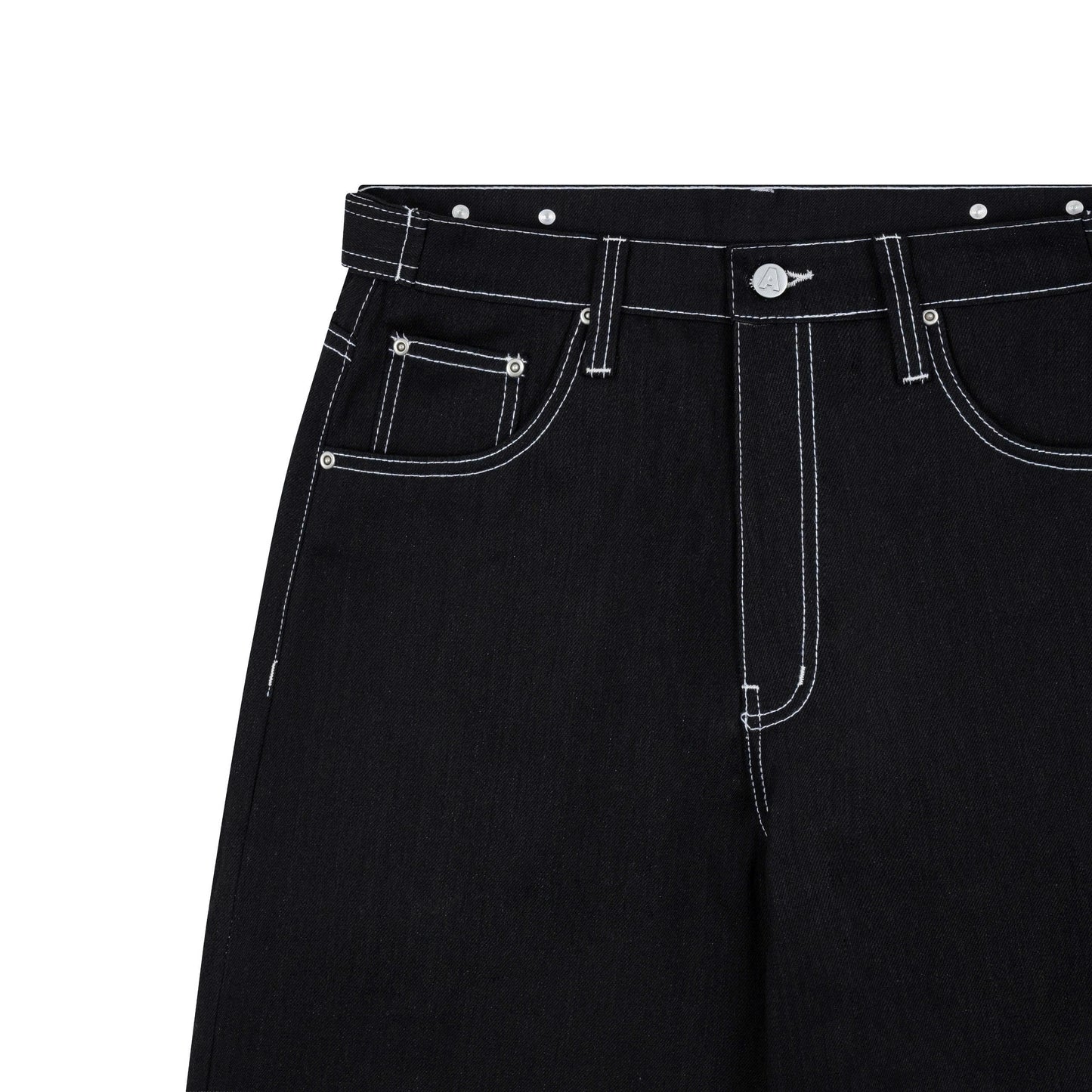 AA RIOT DENIM PANTS V2 // BLACK