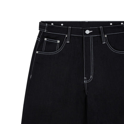 AA RIOT DENIM PANTS V2 // BLACK