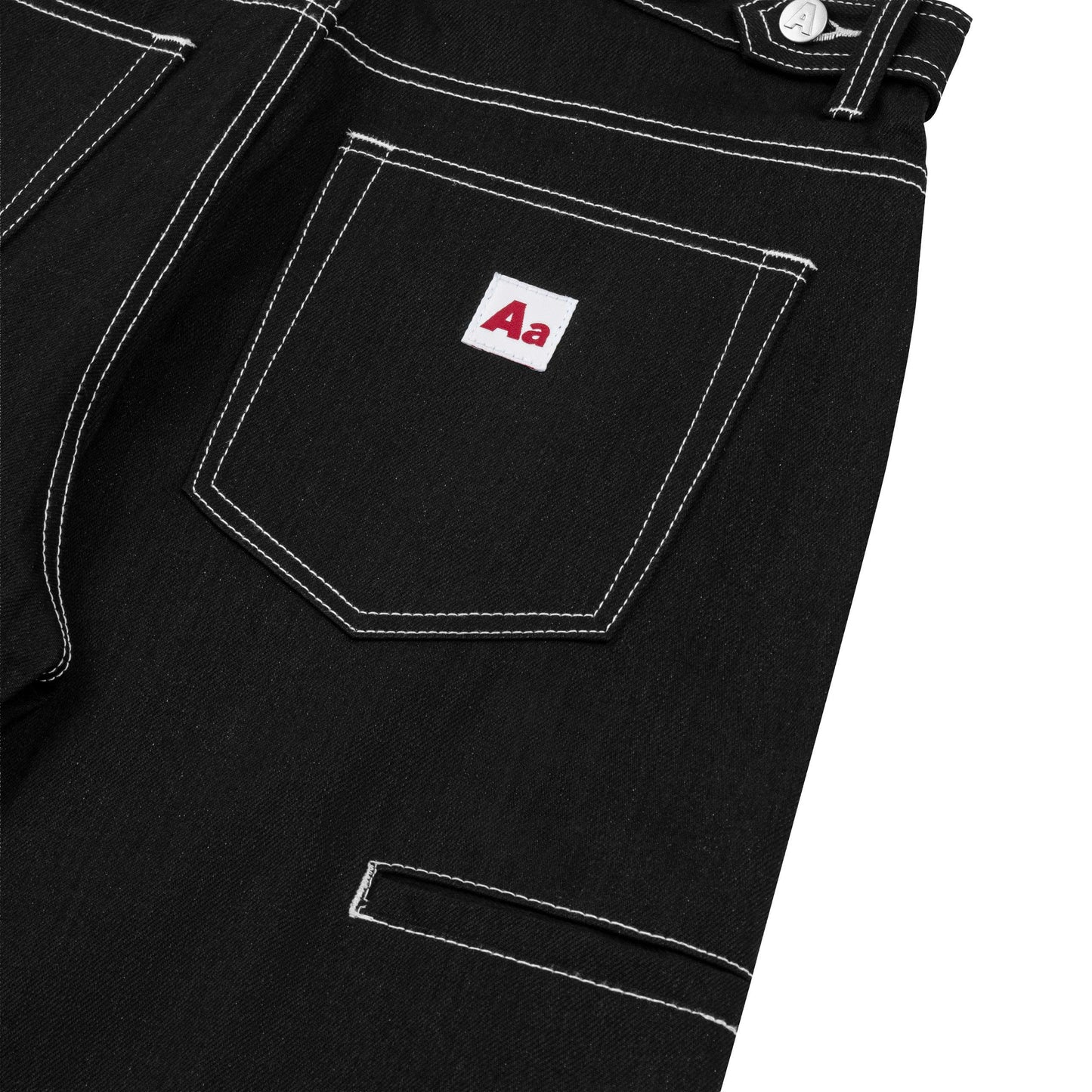 AA RIOT DENIM PANTS V2 // BLACK